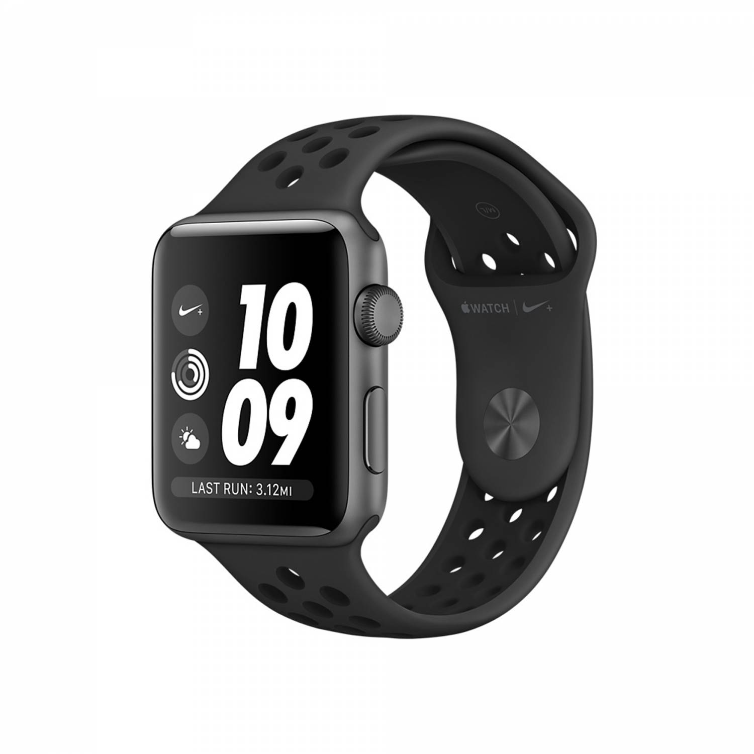 Apple Watch Series 3 Nike 42mm Space Gray Aluminum case black