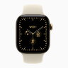 Apple Watch Series 12 42mm, Radiant Gold Titanium Case with Sport Band - Sand
