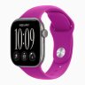 Apple Watch Series 12 42mm, Space Gray Aluminum Case with Sport Band - Magenta