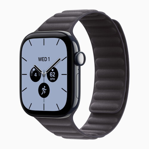 Apple Watch Series 12 46mm, Night Blue Ceramic Case with Magnetic Link - Midnight