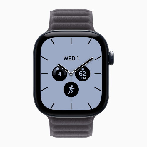 Apple Watch Series 12 46mm, Night Blue Ceramic Case with Magnetic Link - Midnight