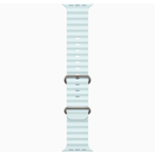 Apple Watch Ultra 2 49mm Titanium Case with Ice Blue Ocean Band