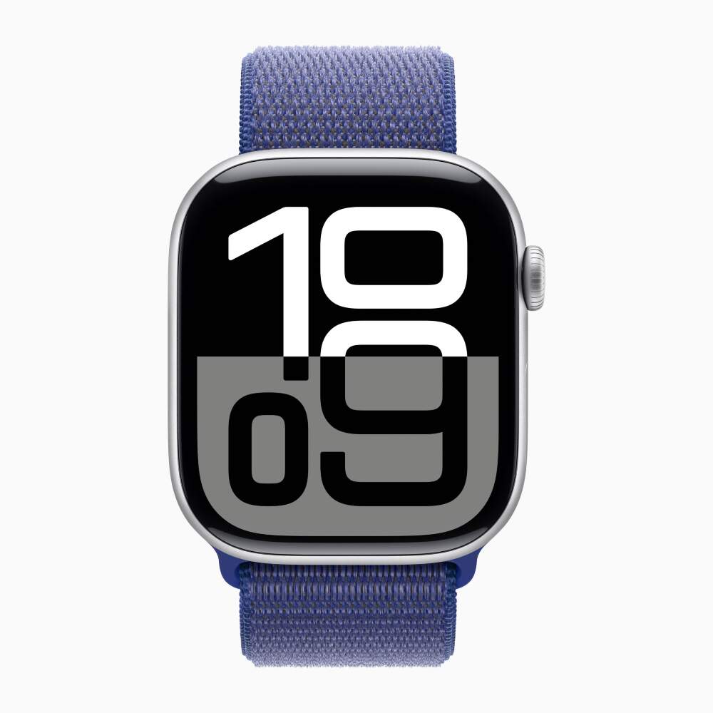 Silver aluminium case with seashell sport loop hot sale