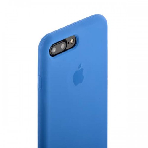 Чехол-накладка Silicone для iPhone 8 Plus и 7 Plus - Синий