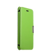 Чехол-книжка кожаная i-Carer для iPhone 8 и 7 luxury Series - Зеленый