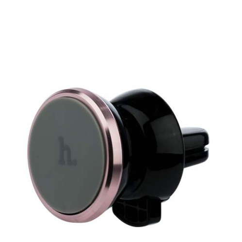 Универсальный автомобильный держатель Hoco Outlet magnetic в решетку, серый