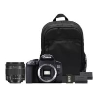 Canon EOS 850D Camera + EF-S 18-55mm IS STM Lens + Backpack + SD Card + Spare Battery Kit