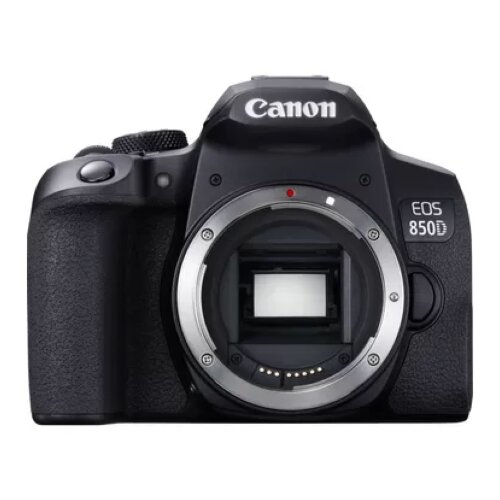 Canon EOS 850D Camera + EF-S 18-55mm IS STM Lens + Backpack + SD Card + Spare Battery Kit