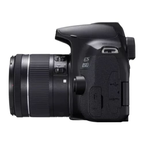 Canon EOS 850D Camera + EF-S 18-55mm IS STM Lens + Backpack + SD Card + Spare Battery Kit