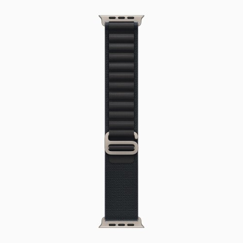 Apple Watch Ultra 3 49mm Titanium Case with Black Alpine Loop (S)