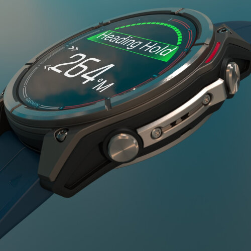 Умные часы Garmin Quatix 8 47mm, AMOLED, Marine GPS Smartwatch and Voice Control Bundle