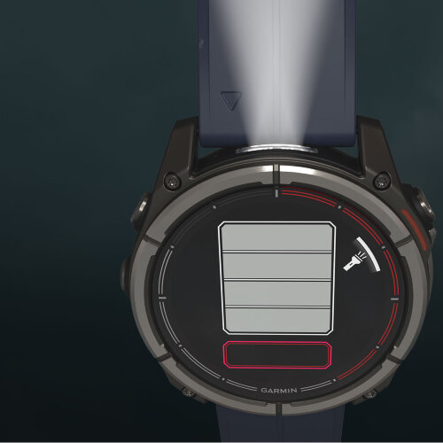 Умные часы Garmin Quatix 8 47mm, AMOLED, Marine GPS Smartwatch and Voice Control Bundle