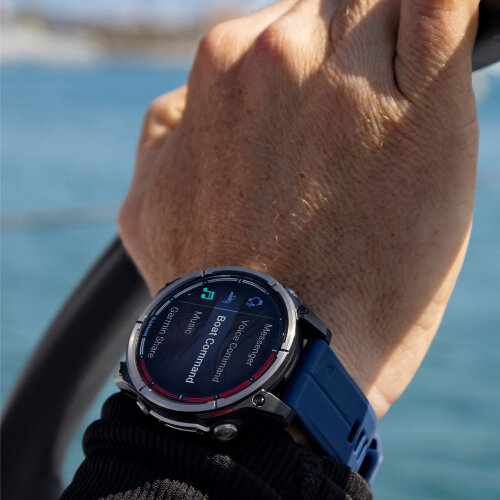 Умные часы Garmin Quatix 8 47mm, AMOLED, Marine GPS Smartwatch and Voice Control Bundle