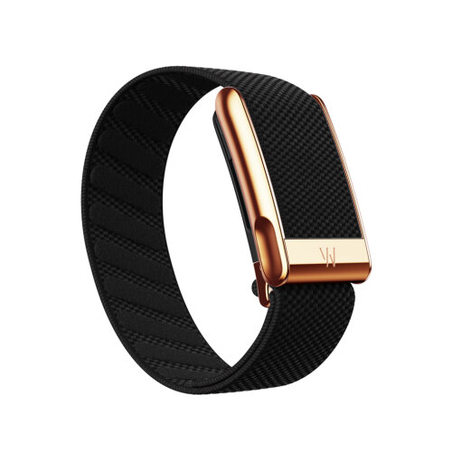 Ремешок для фитнес-браслета WHOOP Your Way 5.0 Rose Gold, Band SuperKnit Obsidian
