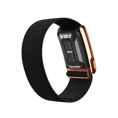 Ремешок для фитнес-браслета WHOOP Your Way 5.0 Rose Gold, Band SuperKnit Obsidian