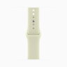 Apple Watch Series 12 42mm, Radiant Gold Titanium Case with Sport Band - Pale Succulent