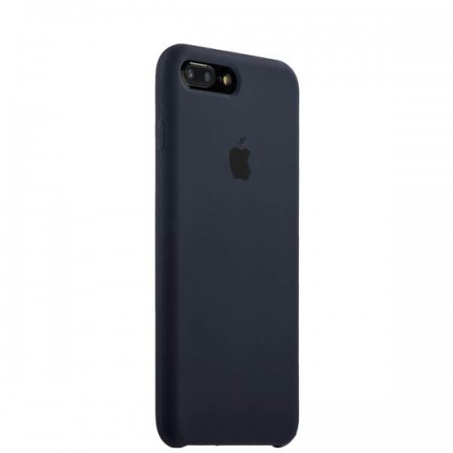 Чехол-накладка Silicone для iPhone 8 Plus и 7 Plus - Темно-синий