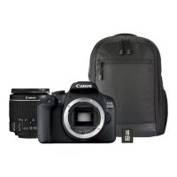 Canon EOS 2000D Camera + EF-S 18-55mm IS II Lens + Backpack Kit