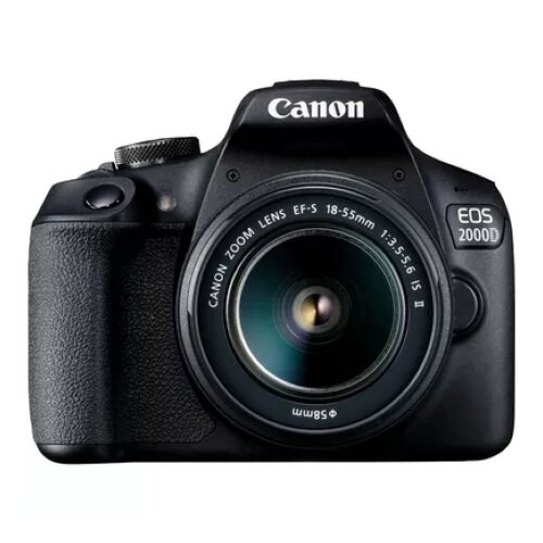 Canon EOS 2000D Camera + EF-S 18-55mm IS II Lens + Backpack Kit