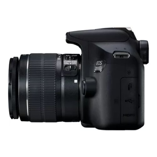 Canon EOS 2000D Camera + EF-S 18-55mm IS II Lens + Backpack Kit