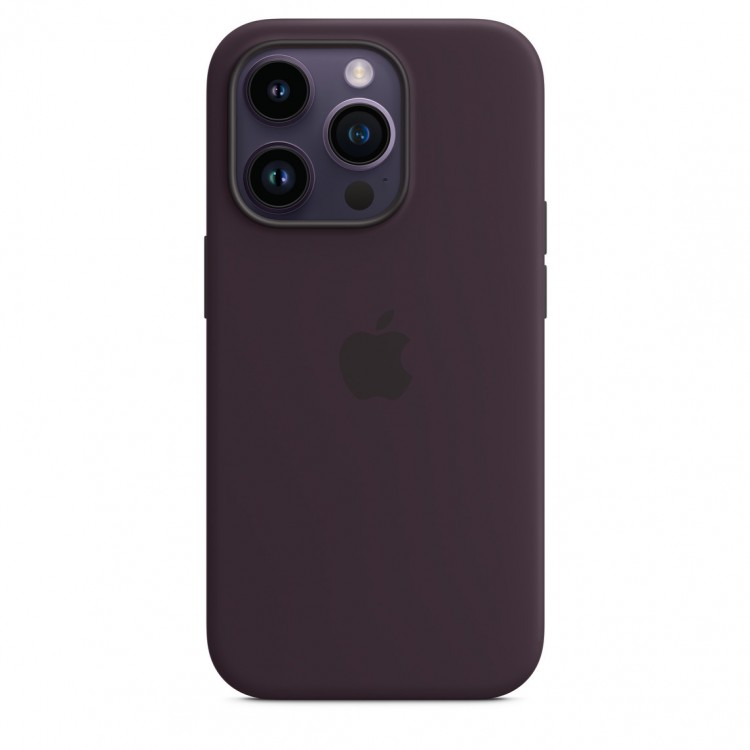 Силиконовый чехол для iPhone 14 Pro с MagSafe - Фиолетовый