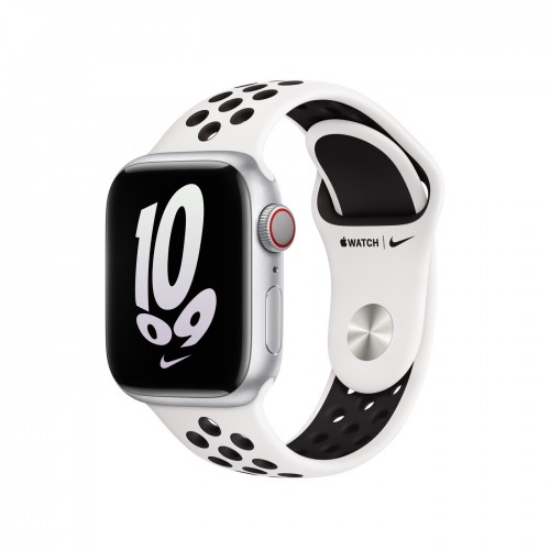 Apple Nike Sport Band 45mm для Apple Watch (M/L) - Summit White/Black
