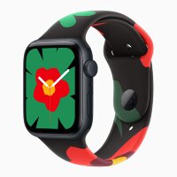 Apple Watch SE 3 40mm, Midnight Aluminum Case with Sport Band - Unity Bloom