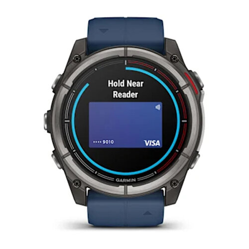 Умные часы Garmin Quatix 8 51mm, AMOLED, Marine GPS Smartwatch