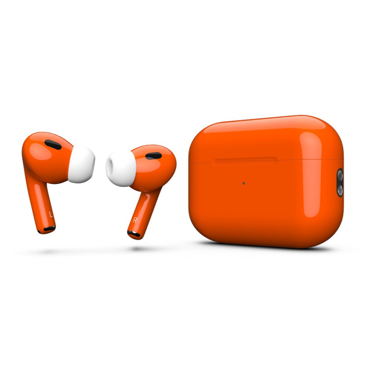 AirPods Pro 2(本体あり) Купить AirPods Pro 2-го поколения (2022) - оранжевые глянцевые в