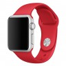 Ремешок спортивный для Apple Watch 38mm Красный