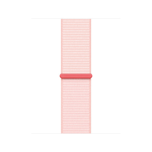 Apple Watch Series 9 45mm, Gold Stainless Steel Case with Sport Loop - Light Pink