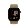 Монобраслет для Apple Watch 42mm Braided Solo Loop - Оливковый (Olive)