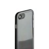 Прозрачный силиконовый бампер для iPhone 8 и 7 - Черный
