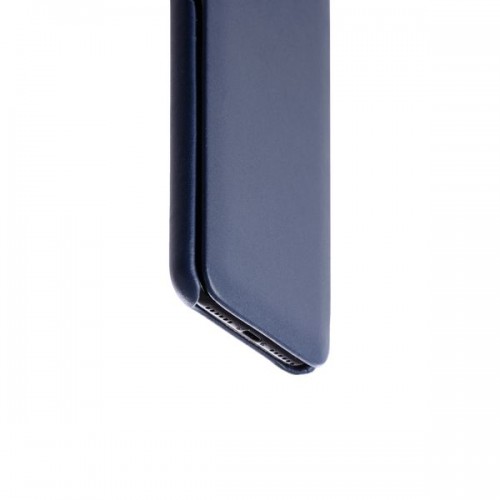 Чехол-книжка кожаная i-Carer для iPhone 8 и 7 Curved Edge - Синий
