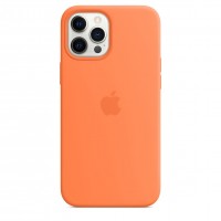 Силиконовый чехол MagSafe для iPhone 12 Pro Max «Кумкват»
