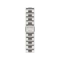 Блочный стальной тонкий браслет Grand H Fin 42mm (S)