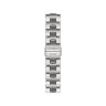 Блочный стальной тонкий браслет Grand H Fin 42mm (S)