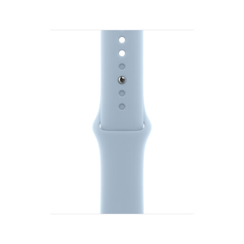 Apple Watch SE (2023) 44mm, Midnight Aluminum Case with Sport Band - Light Blue (Голубой)