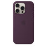 Силиконовый чехол для iPhone 16 Pro с MagSafe - Plum (Бордовый)
