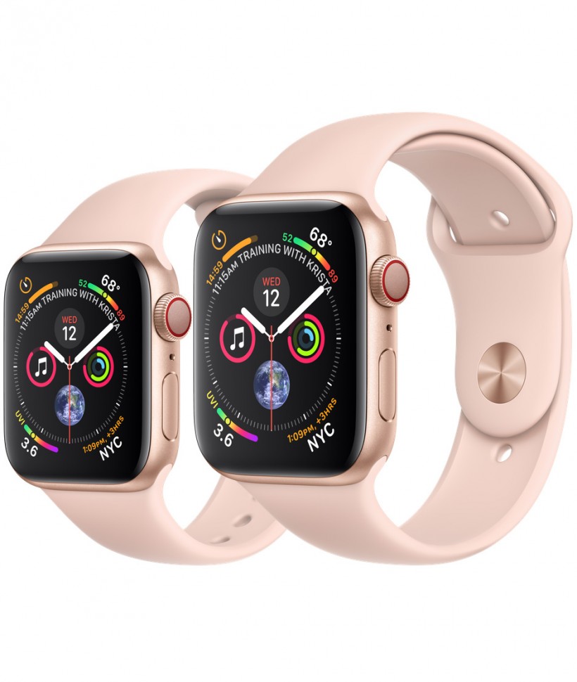 Aluminum gold apple sale watch series 4