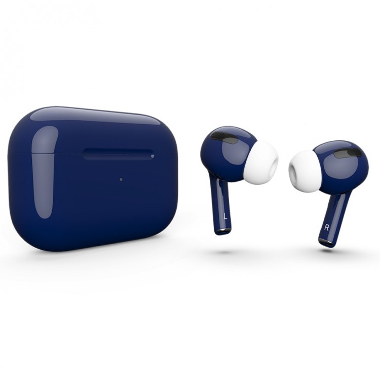 Купить Apple AirPods Pro синие в Москве. Цена на беспроводные