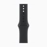 Apple Watch Series 11 46mm, Natural Titanium Case with Sport Band - Black