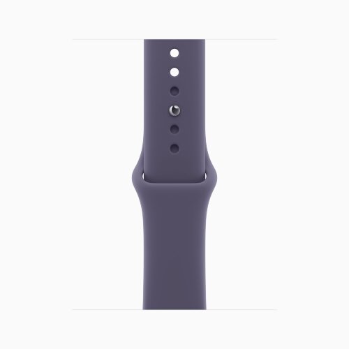 Apple Watch Series 11 42mm, Silver Aluminum Case with Sport Band - Purple Fog