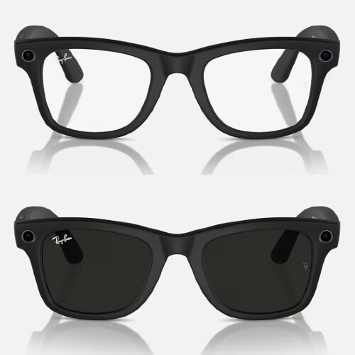 Ray-Ban Meta Wayfarer Transitions (линзы прозрачные - зеленый фотохром M)