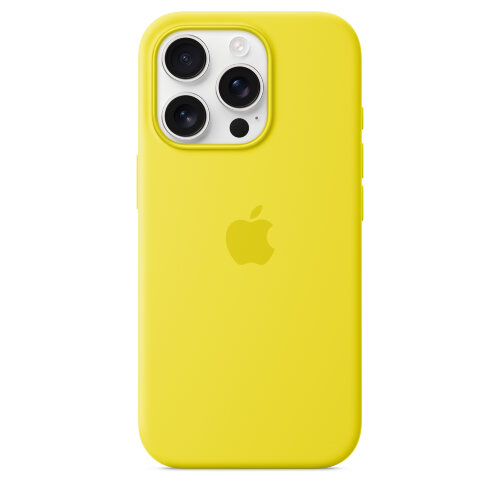 Силиконовый чехол для iPhone 16 Pro с MagSafe -  Star Fruit (Желтый)