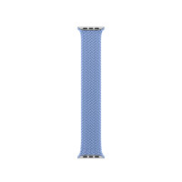 Монобраслет для Apple Watch 42mm Braided Solo Loop - Голубой (Wildflower Blue)
