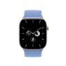 Монобраслет для Apple Watch 42mm Braided Solo Loop - Голубой (Wildflower Blue)