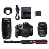 Canon EOS 4000D Camera + EF-S 18-55mm III Lens + EF-S 75-300mm III Lens Kit