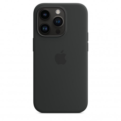 Силиконовый чехол для iPhone 14 Pro с MagSafe - "Тёмная ночь"