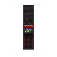 Спортивный браслет для Apple Watch 46mm Nike Sport Loop - Черный (Midnight Black)